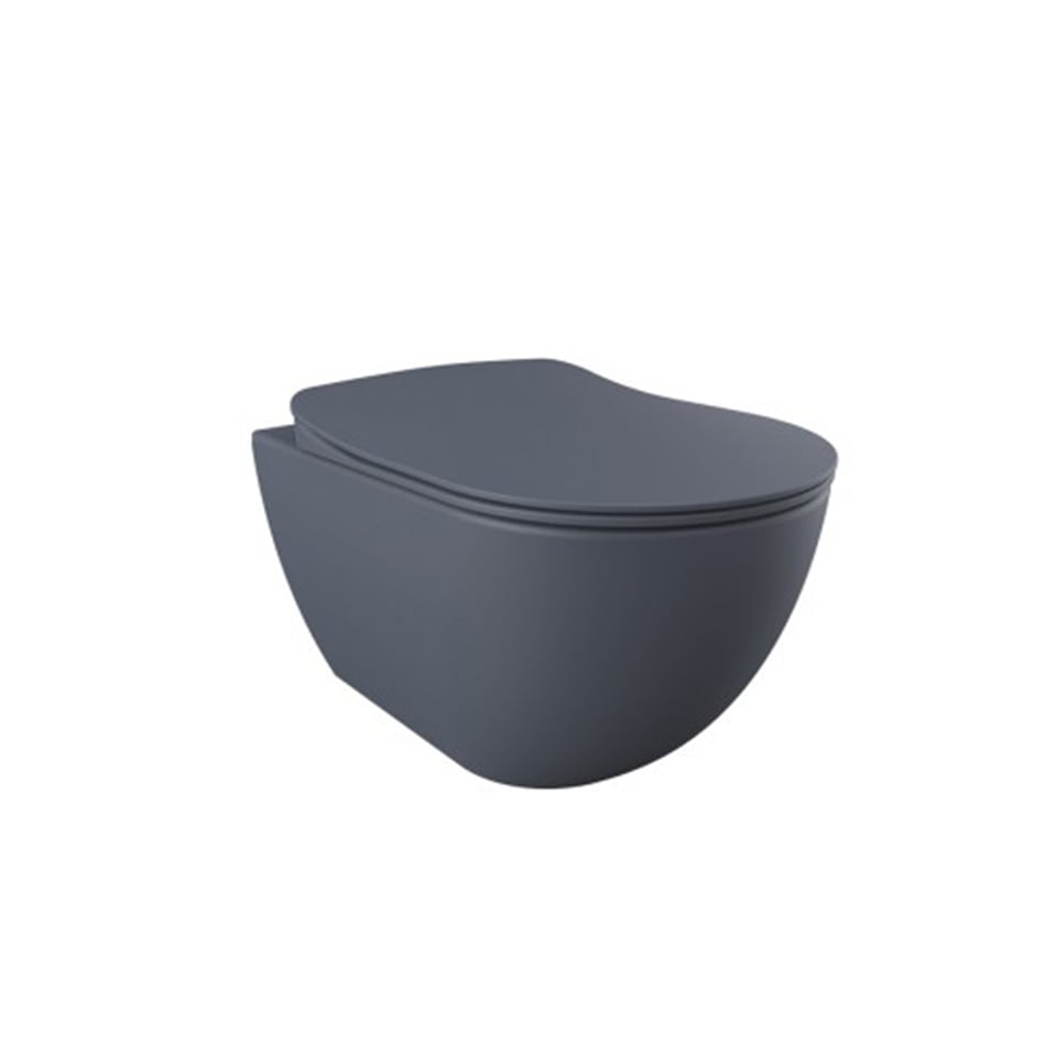 შეკიდული უნიტაზი  FE322 Basalt Matt FREE