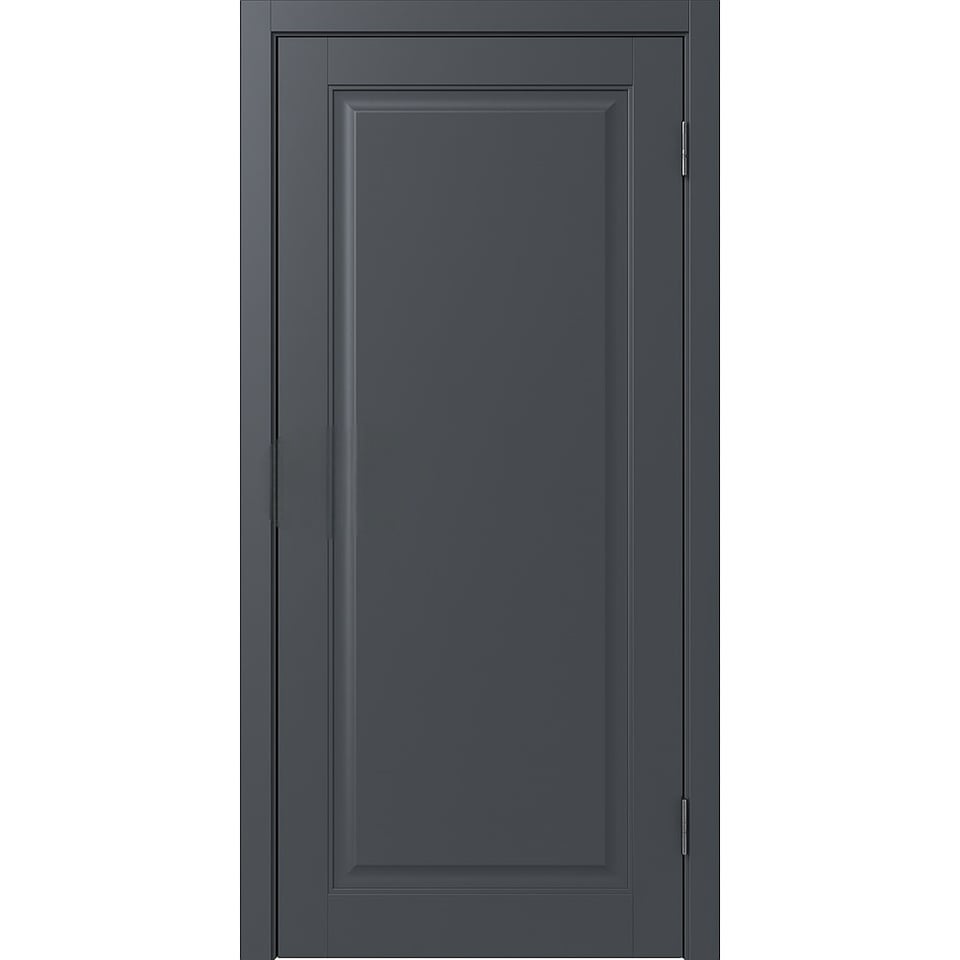 კარის ბლოკი Fly Doors Emalit CLASSIC C6 გრაფიტი 36x700x2150 მმ