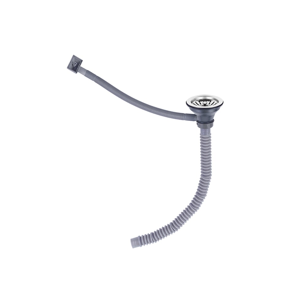 სამზარეულოს ნიჟარა+სიფონი LS -5151 - 500*500*180 (0.6MM)