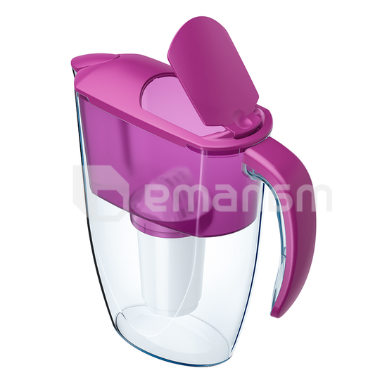 ფილტრი-დოქი Aquaphor SMILE იასამნისფერი