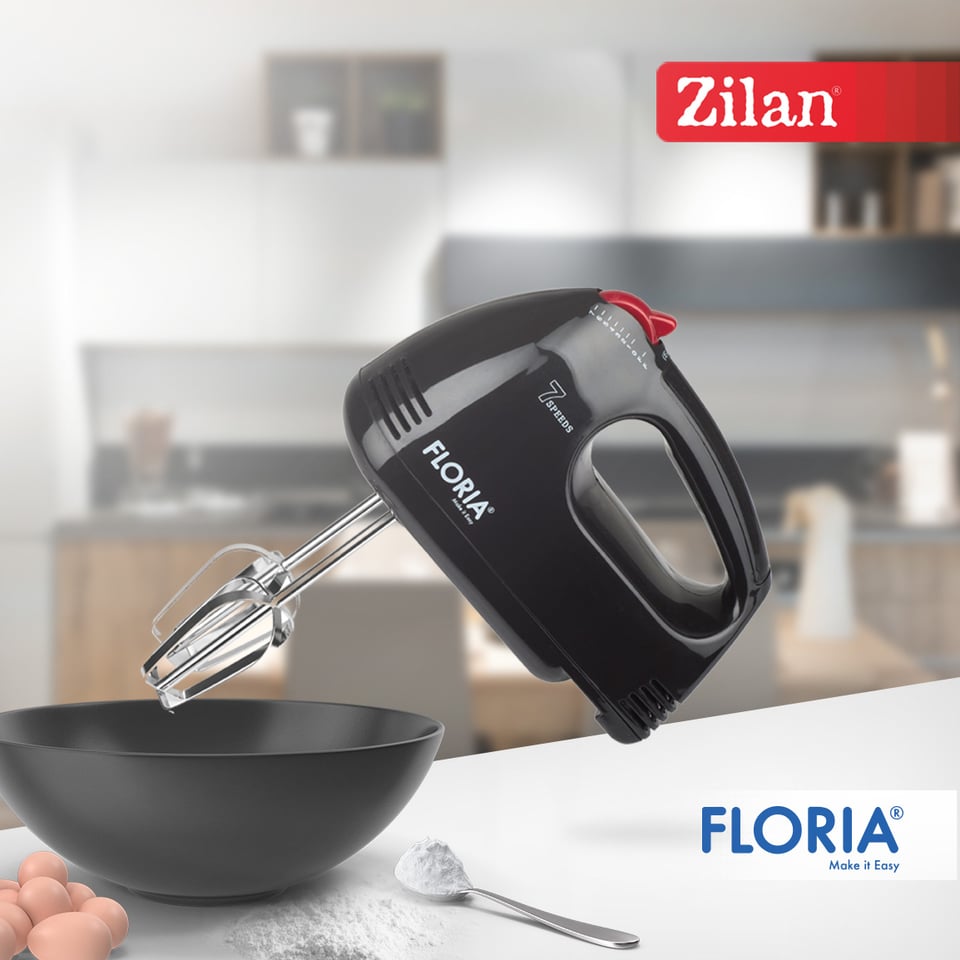 მიქსერი FLORIA ZLN7567 BLACK