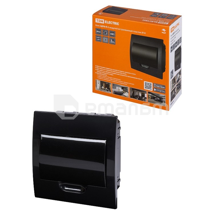 კოლოფი შიდა  მონტაჟისთვის TDM 221x207x92