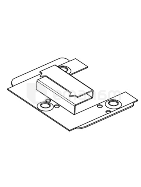 საკეტი კედლის პანელის 3D Wall box = 100pc