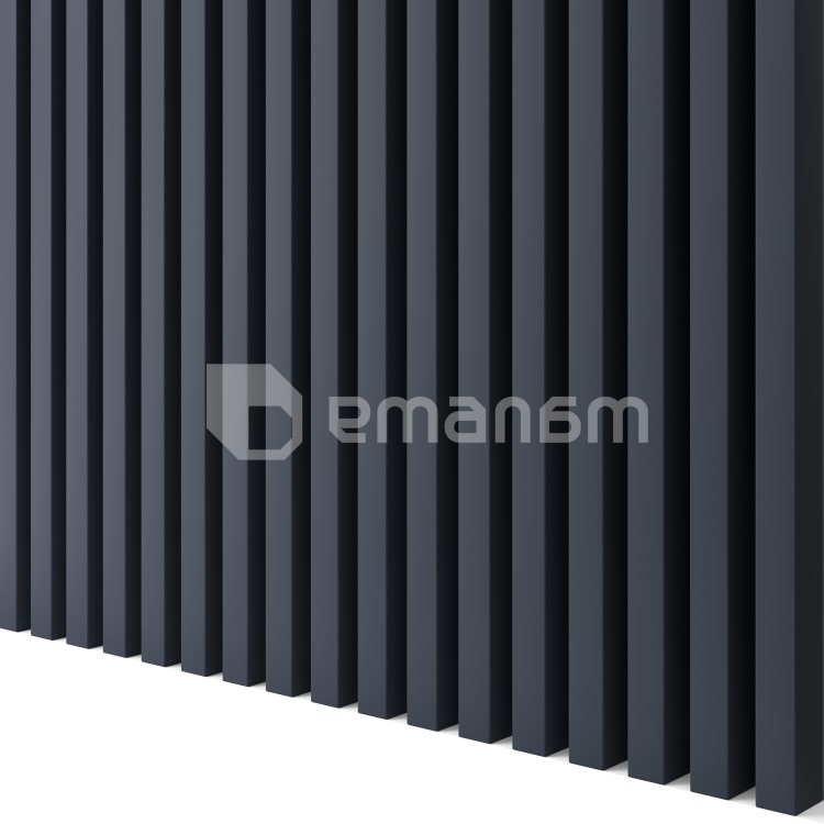 დეკორატიული რეიკა Lamele3D Dark Navy 2750x40x30 მმ
