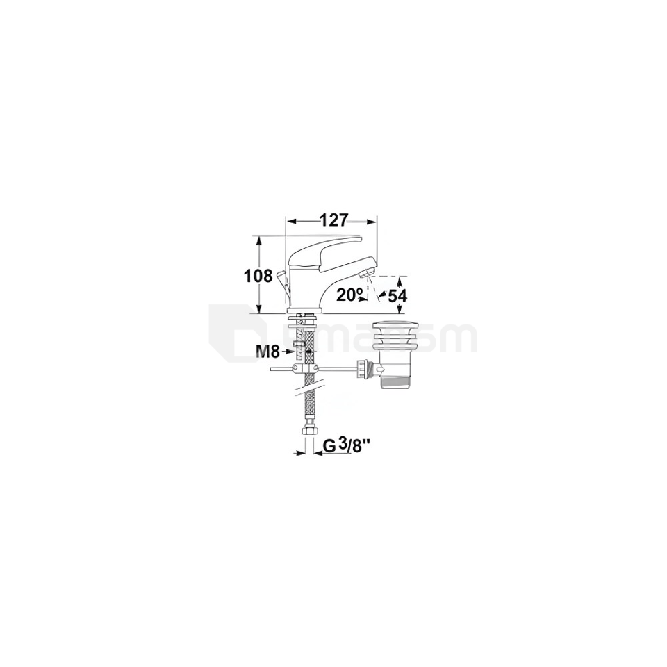 ხელსაბანის ონკანი Gala G3897600