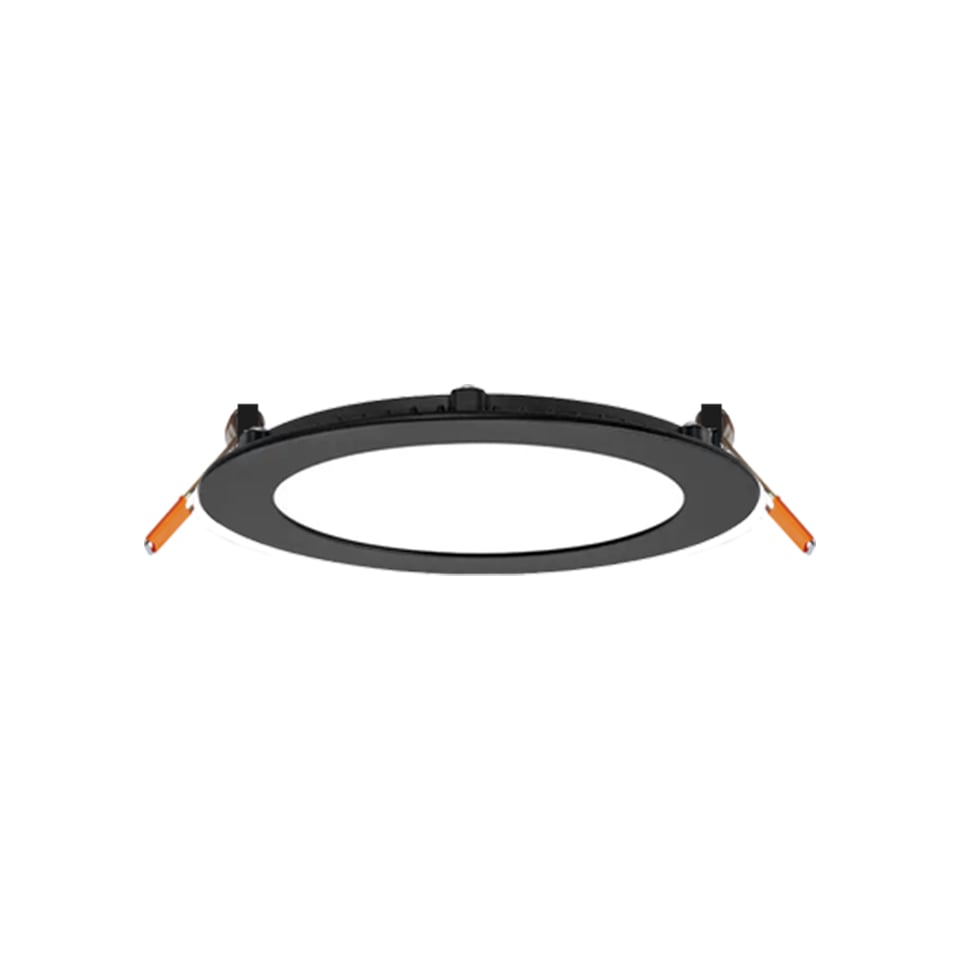 LED პანელი IP40 18W 3000K Pelsan TIO მრგვალი Black - 114947