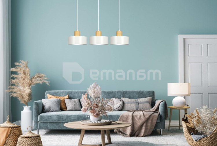 საკიდი EMIBIG Torin 3 E27 3x MAX 60W თეთრი
