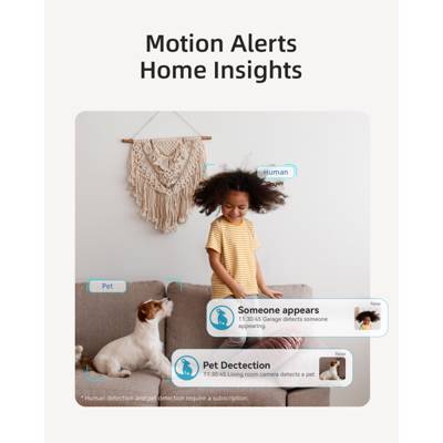 ვიდეო სათვალთვალო კამერა Blurams A33 Dome Nexa, Indoor Security Camera, White