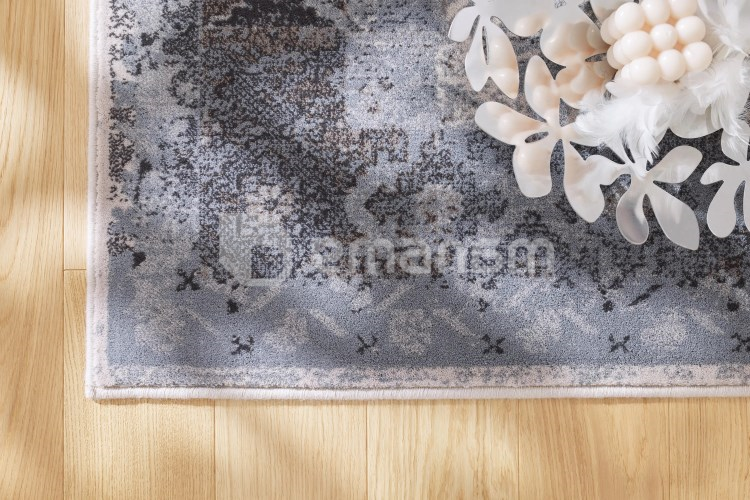 ხალიჩა Moldabela MOON LUMENA SILVER 7772 200x300 100% WOOL