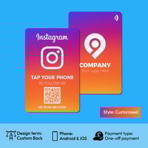 Instagram NFC business cards: Evrycard Edition