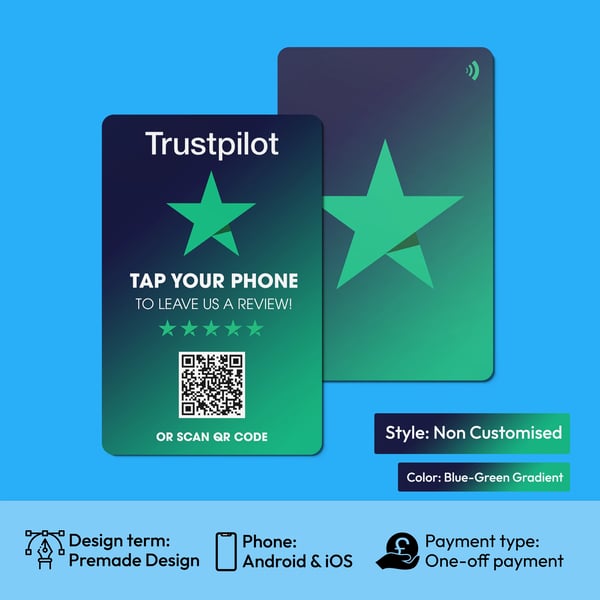Trustpilot Review NFC Cards Evrycard Edition