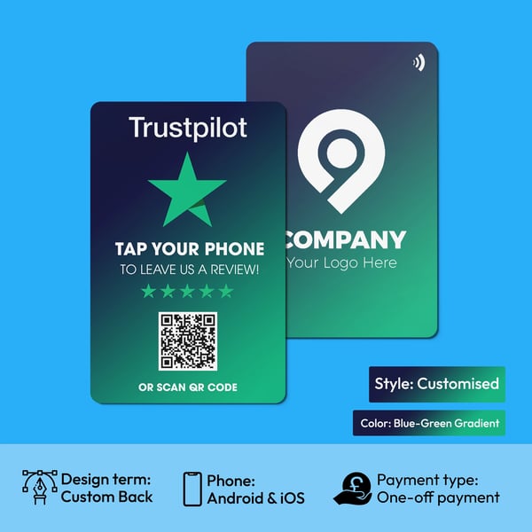 Trustpilot Review NFC Card
