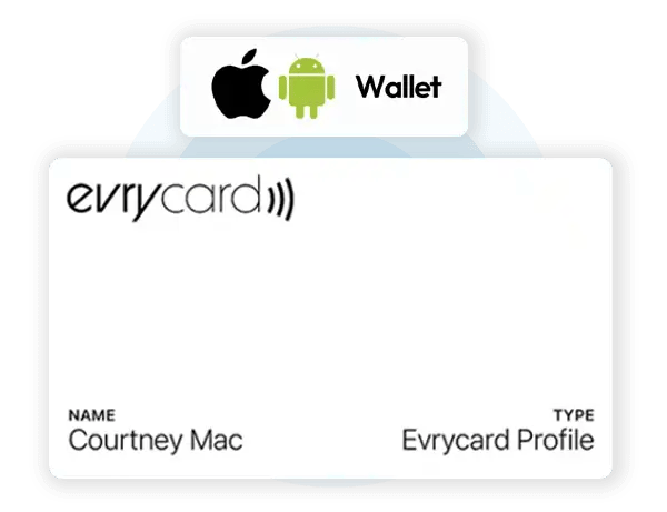 Add your Evrycard to your Wallet.