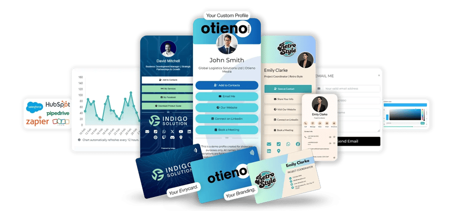 Digital Business Card – evrycard profile example Digital Business Card - evrycard