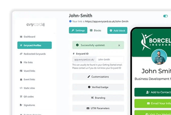 evrycard dashboard