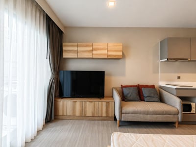 Life Asoke-Rama 9 — 15 этаж, открытый вид | 300 м до метро Rama 9 | Район New CBD