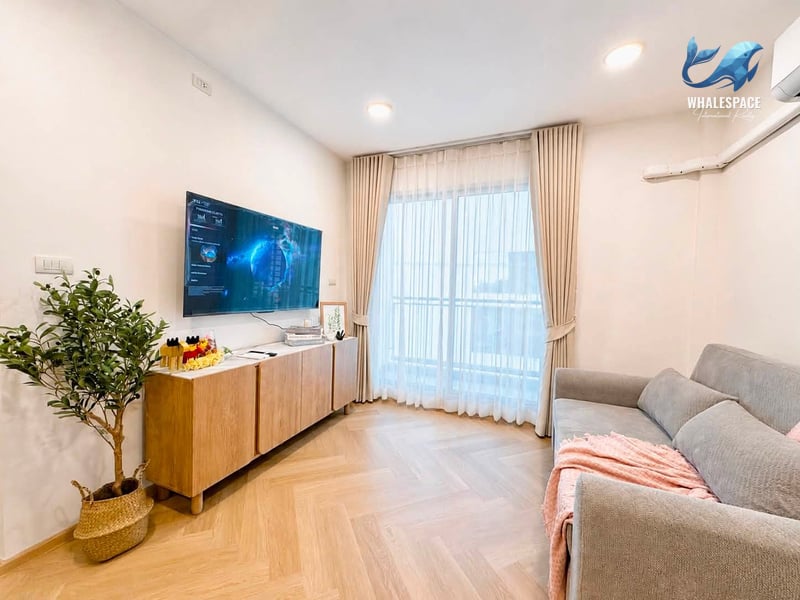 Centric Scene Sukhumvit 64 | Renovated Muji Style Corner Unit | Near BTS Punnawithi photo 2
