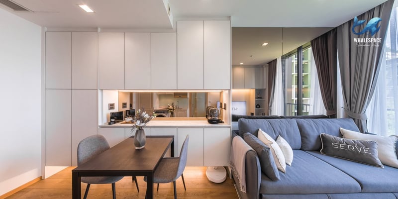 Noble BE33 — High Ceiling Luxury Living | Steps to EM District | BTS Phrom Phong photo 3