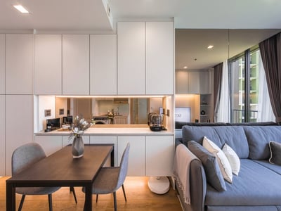 Noble BE33 — High Ceiling Luxury Living | Steps to EM District | BTS Phrom Phong photo 3