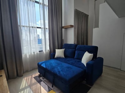 KnightsBridge Prime Sathorn | Duplex 1 ห้องนอน | ชั้นสูง | ใกล้ BTS ช่องนนทรี