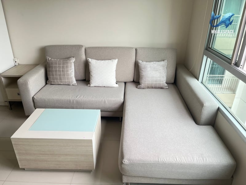 Lumpini Place Rama 9: Spacious 72 sqm 2-Bedroom High-Floor Unit with Pool View photo 3