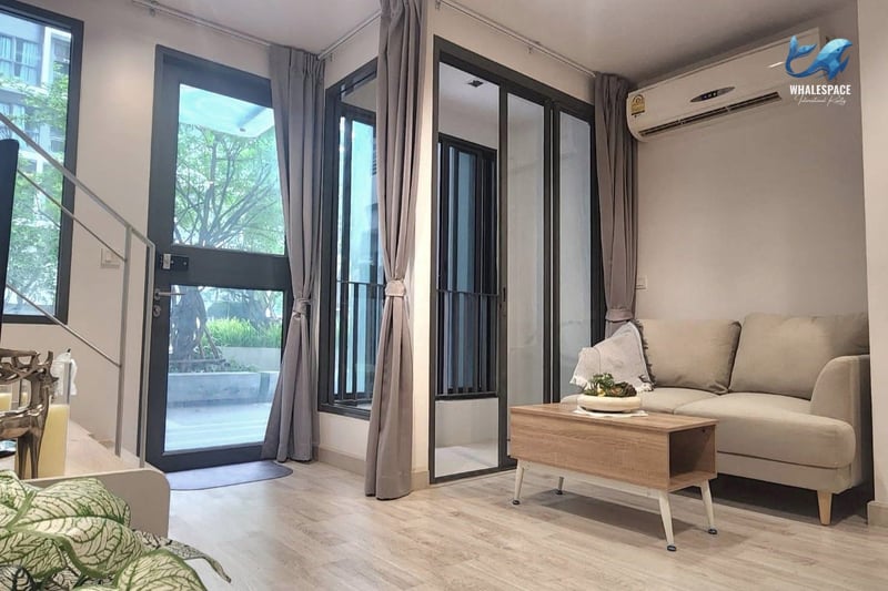 IDEO Mobi Rama 9 — Duplex Garden View | Private Standalone Unit | Rama 9