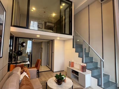 SOHO Bangkok Ratchada — New Duplex Residence | High Ceiling Living | Near MRT Huai Khwang