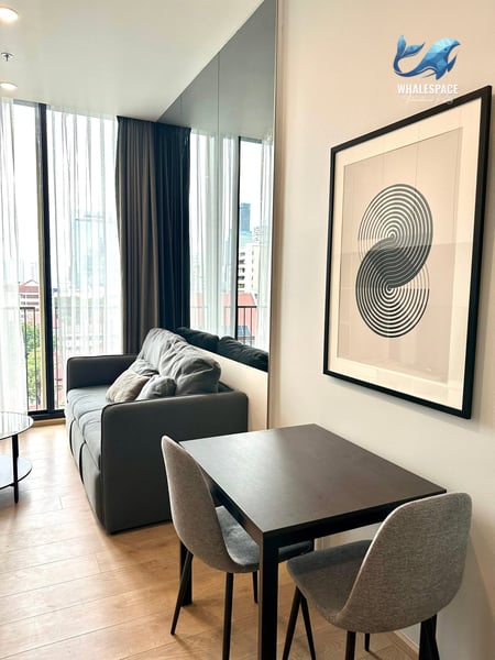 Noble BE19 — Premium Ultra-High Ceiling 1-Bedroom | Tower B 8th Floor Garden View | Near BTS Asoke & MRT Sukhumvit photo 3