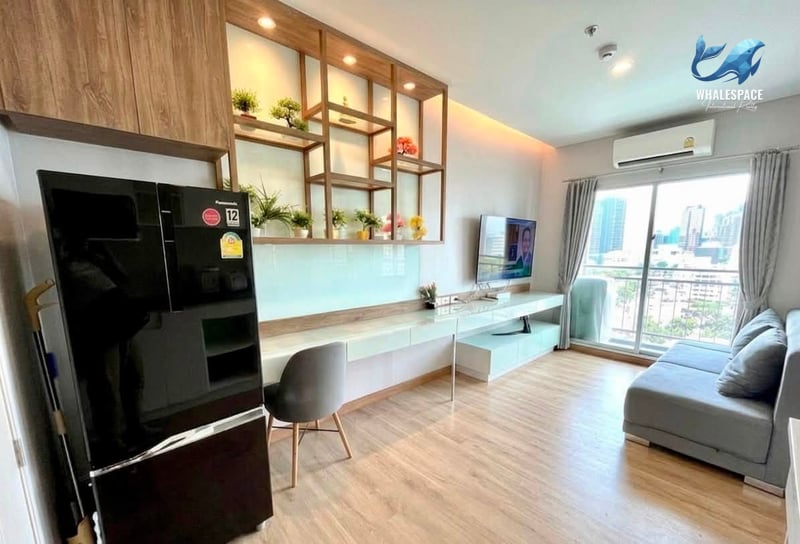 Lumpini Park Vibhavadi-Chatuchak — Corner Unit with Park View | Ready to Move In | Near BTS & MRT photo 2