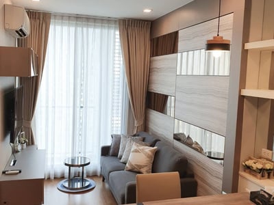 Q House Sukhumvit 79 — River Curve View Balcony | Fully Furnished | Next to BTS On Nut