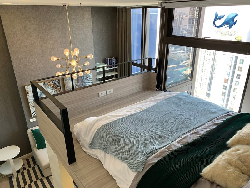 Chewathai Residence Asoke — Duplex Loft Living | High Ceiling Design | Asoke-Rama 9 photo 3