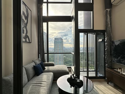 The Privacy Jatujak — Rare Loft Unit (Floor 30) | Unblocked Chatuchak Park View | Newly Furnished