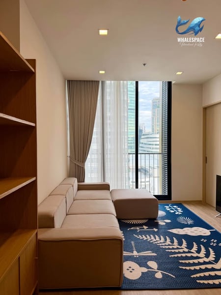 Noble State 39 — Luxury High-Floor Large 1-Bedroom | 19th Floor Unobstructed Garden View | 450m to BTS Phrom Phong photo 2