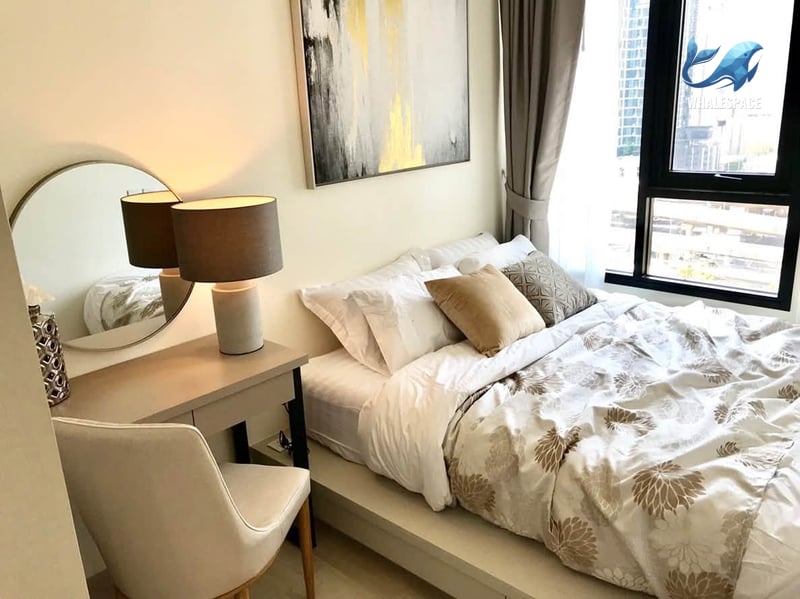 Life Asoke — Corner Unit with Open Skyline View | Direct MRT Access photo 2
