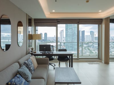 The River Condo — Spacious Luxury Unit | Fully Furnished | Charoennakorn