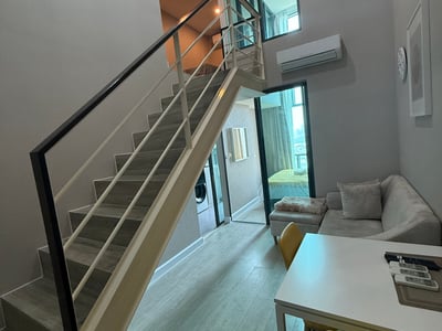 Metro Sky Prachachuen — Rare Duplex 2-Bedroom | 19th Floor Unblocked City View