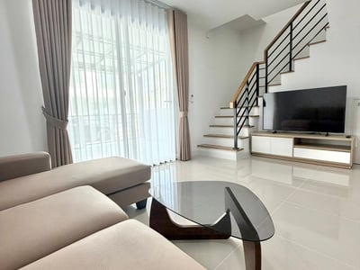 Pleno Bangna 3 — Fully Furnished Family Townhome | Near Mega Bangna