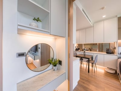 Noble BE33 — High Ceiling Luxury Living | Steps to EM District | BTS Phrom Phong photo 4