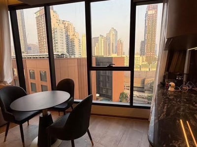Ideo Q Sukhumvit 36 — คอนโดหรูห้องมุม บิวท์อินใหม่ | 1 นอน 38 ตร.ม. | ใกล้ BTS ทองหล่อ