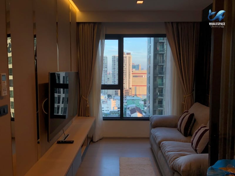 Life Asoke Rama 9 — High Floor City View | Fully Furnished | Near MRT Rama 9