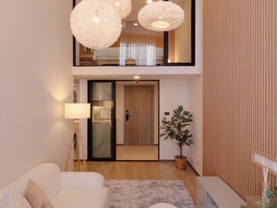 SOHO Bangkok Ratchada — Duo Space Duplex | High Ceiling Living | Near MRT Huai Khwang