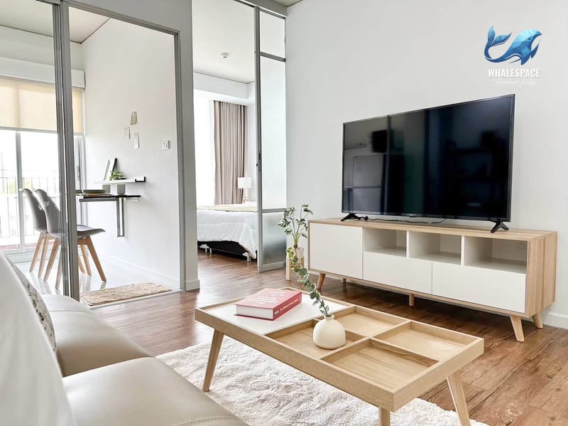 Fah Dome Condo — Spacious 1-Bedroom Minimalist Unit on High Floor | Near Thammasat University Rangsit photo 3
