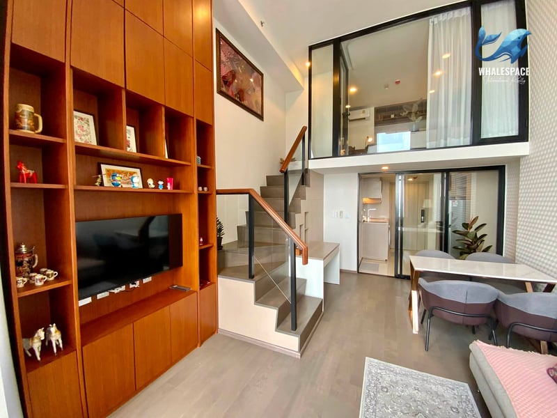 Park Origin Ratchathewi — Duplex High Ceiling Living | Walk to BTS photo 4