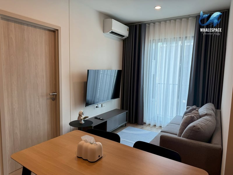 Nue District R9 - High-Floor 2BR South-Facing Corner Unit Near MRT Phra Ram 9 photo 2