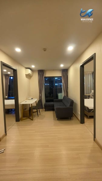 Supalai Prime Rama 9 — Spacious Corner 2-Bedroom | Low-Rise Tranquility | Closed Kitchen Layout photo 2