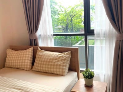 Life Sukhumvit 48 — Уютная 1-комнатная квартира 30 кв. м с видом на сад | 7 этаж, корпус S | 600 метров до станции BTS Phra Khanong