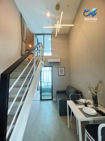 Metro Sky Prachachuen — High Floor 2BR Duplex | City View | Near MRT Bang Son