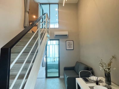 Metro Sky Prachachuen — High Floor 2BR Duplex | City View | Near MRT Bang Son