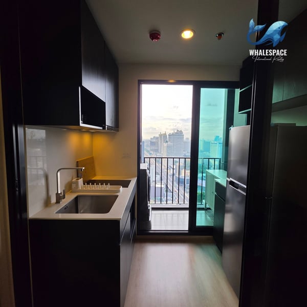 NUE District R9 — High-Floor Modern 1-Bedroom | Tower R 28th Floor Open City View | Next to MRT Phra Ram 9 & Central Rama 9 photo 3