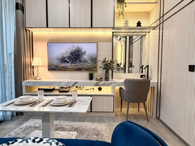 The Address สยาม-ราชเทวี — ห้องชั้นสูงหรู | ส่วนกลางอลังการ | ใกล้ BTS